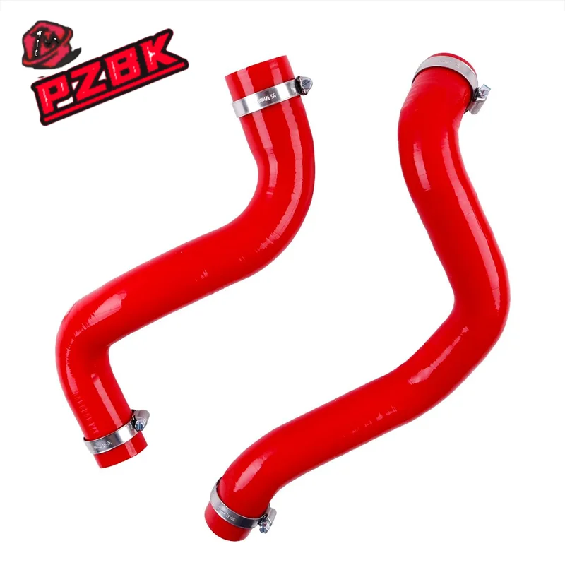 2PCS For GM 3800 Pontiac Grand Prix / Chevy Impala Monte Carlo 3.8L Silicone Radiator Upper Lower Hose Pipe Kit