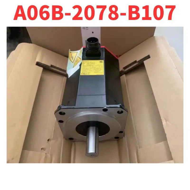 Dismantled in good condition A06B-2078-B107 AC Servo Motor, function well