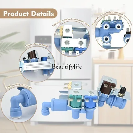 242253002 242102201 Applicable to refrigerator water inlet valve 120v