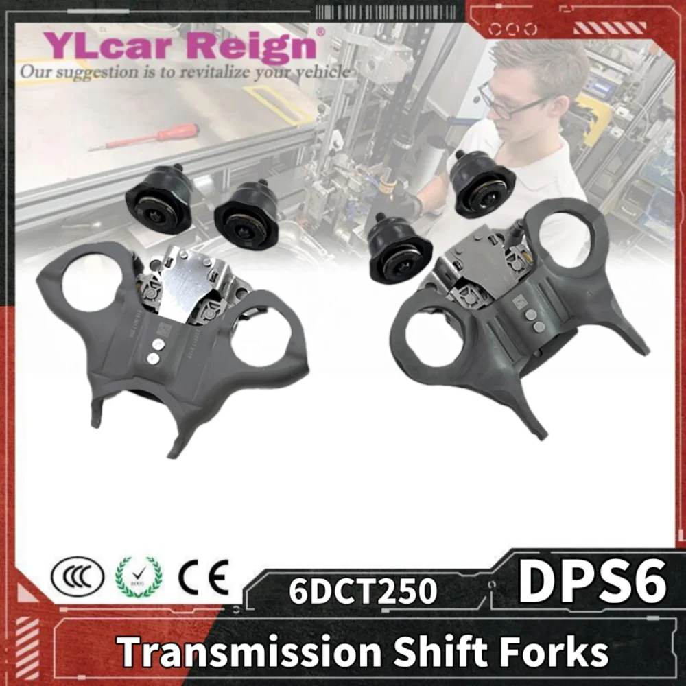 DSG DPS6 6DCT250 Automatic Transmission Clutch Shift Forks Powershift Release Levers Kit 514002110 for Ford Focus Fiesta Car