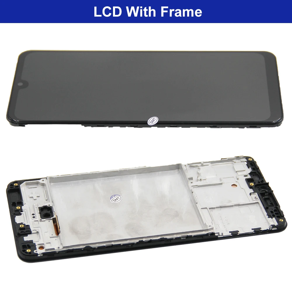 A31 A315 A315F Amoled Screen Assembly for Samsung Galaxy A31 LCD Display Touch Screen Digitizer Assembly with Frame Replacement