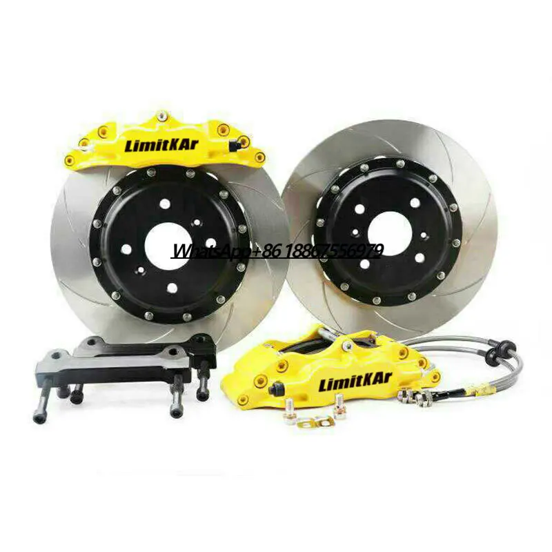 

Modified System Brake Pad Disc 5200 Front Brake Pad Caliper Cover 330MM 345MM for 17 Inch Wheel for Honda E46