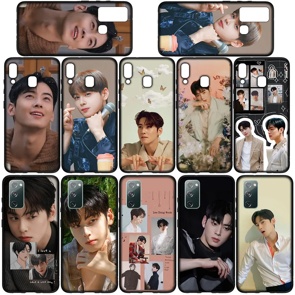 Cha EunWoo Lee Dong min K POP Eun Woo Phone Cover Case for Motorola Moto G9 G30 G50 G60 G40 G52 G41 G42 G22 G71 E32 E7 G100 G