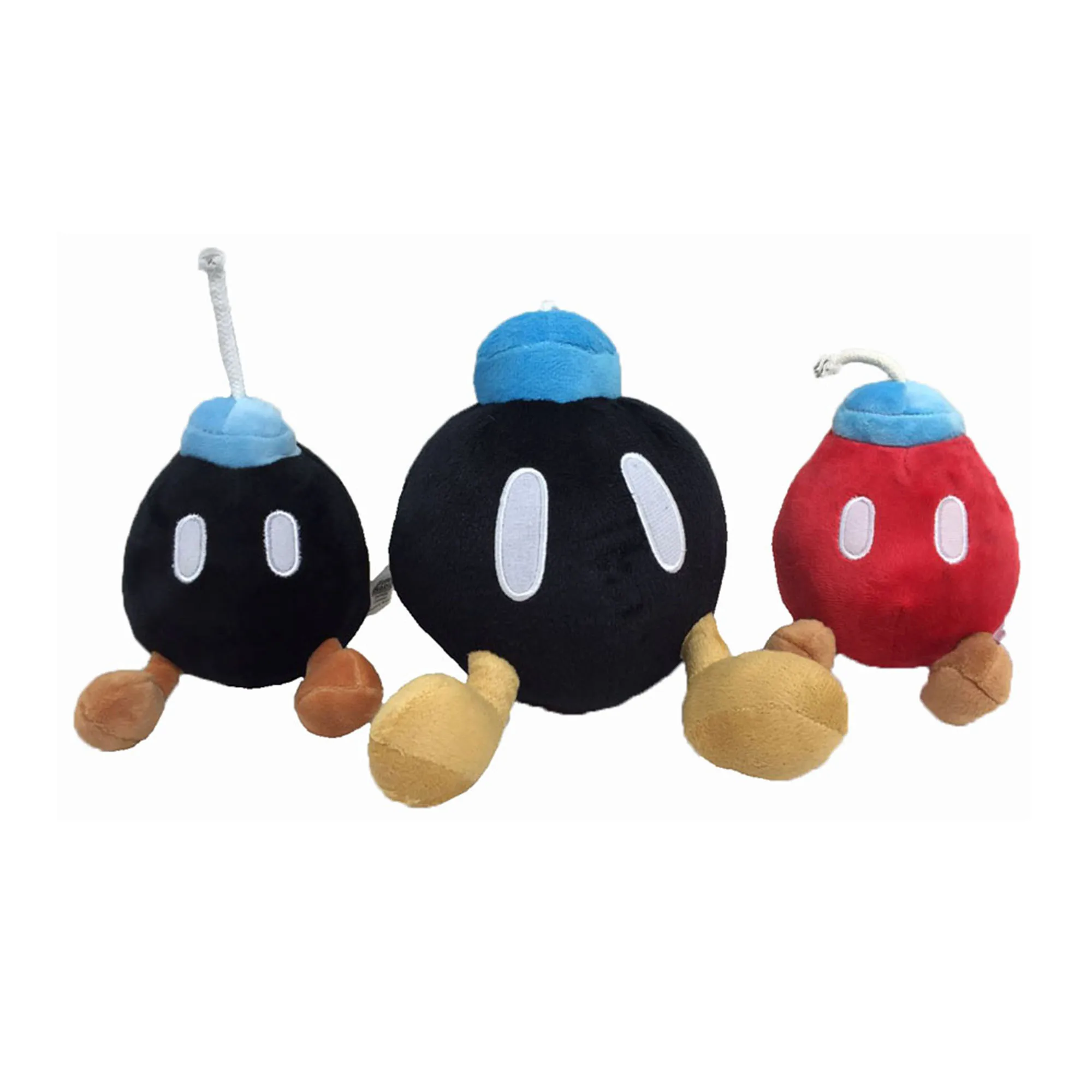 Nuevo Mario Bros peluche Koopa Troopa Bulrush cadena Chomp Armad Bullet Bill Bob-omb huesos secos muñecos de peluche juguetes suaves regalo de