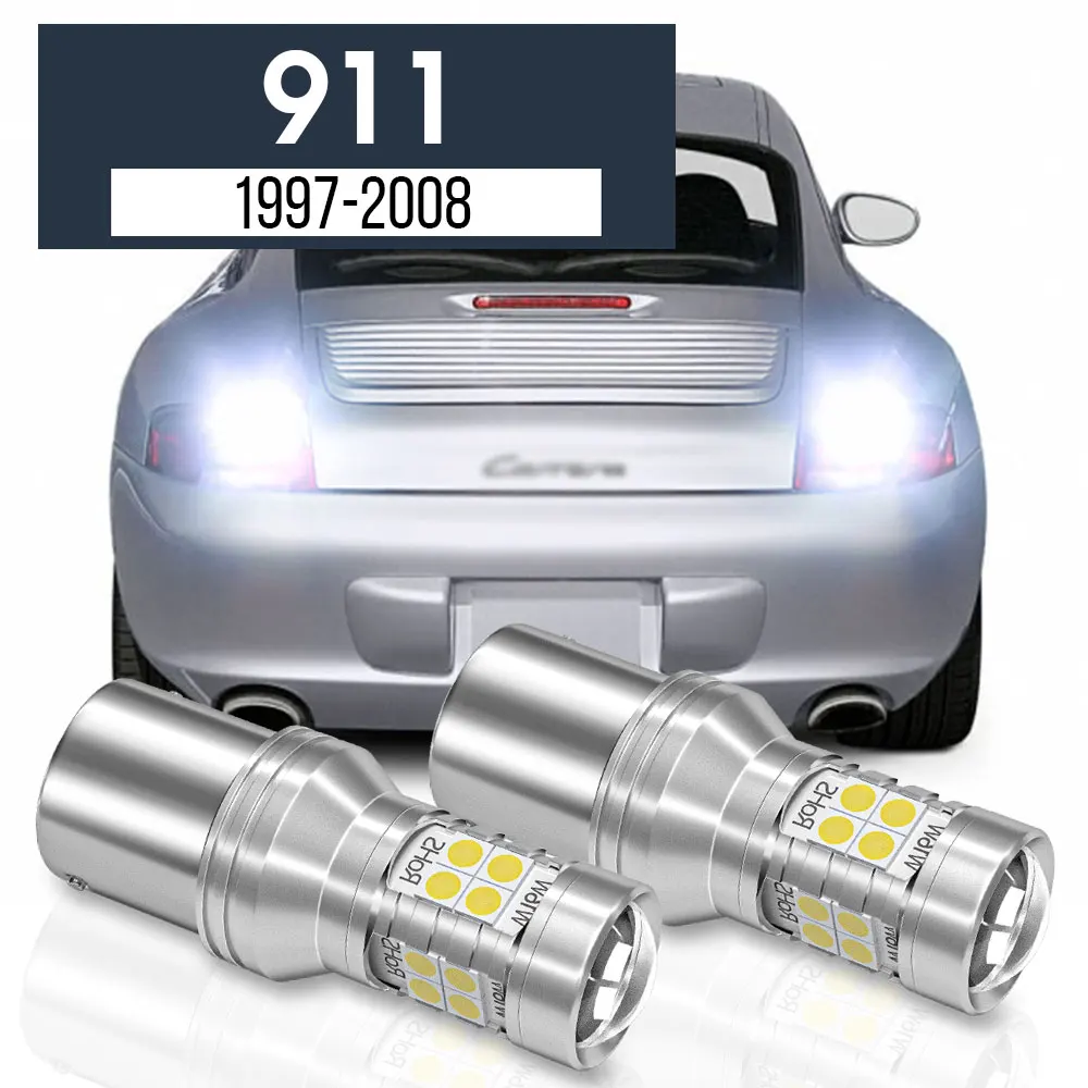 

2x LED Backup Light Reverse Lamp Blub Canbus Accessories For Porsche 911 1997-2008 1999 2000 2001 2002 2003 2004 2005 2006 2007