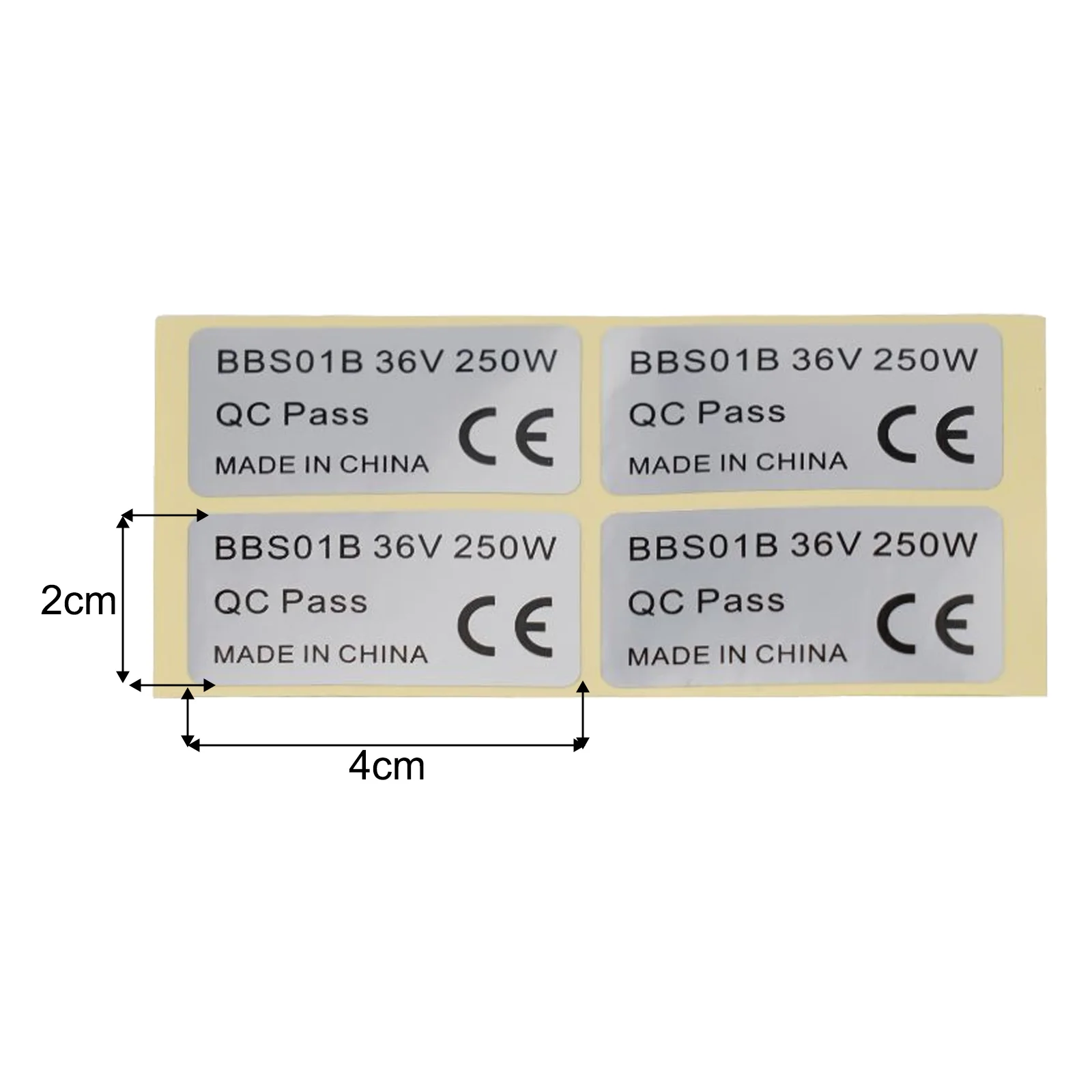 Ebike-Aufkleber-Set 20 Stück für BAFANG 36 Volt 250 Watt und 48 Volt 750 Watt Elektrofahrrad-Umbausätze 01 HD – Detail 13