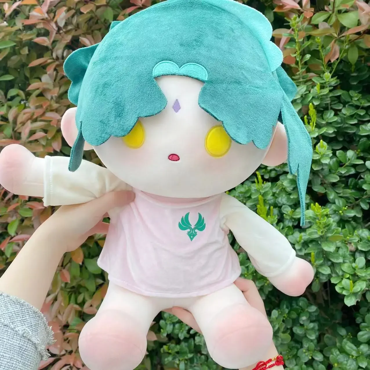 

40CM Anime Game Genshin Impact Xiao Soft Sitting Cotton Body Dolls Change Clothes Plushie Pillow Toys Cushion Kawaii Xmas Gift