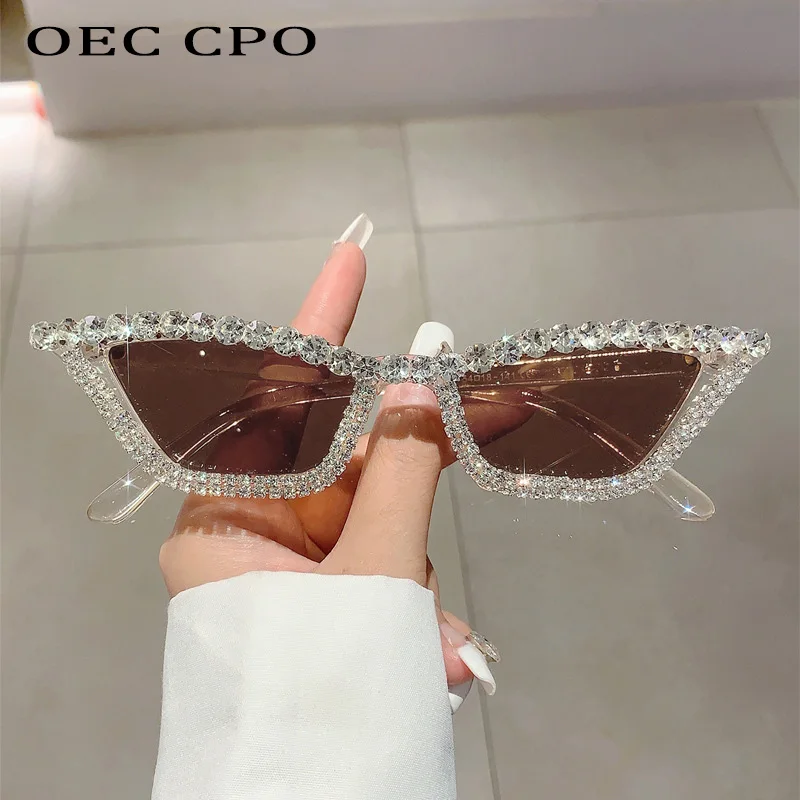 Gafas de sol OEC CPO ojo de gato con diamantes - usage example