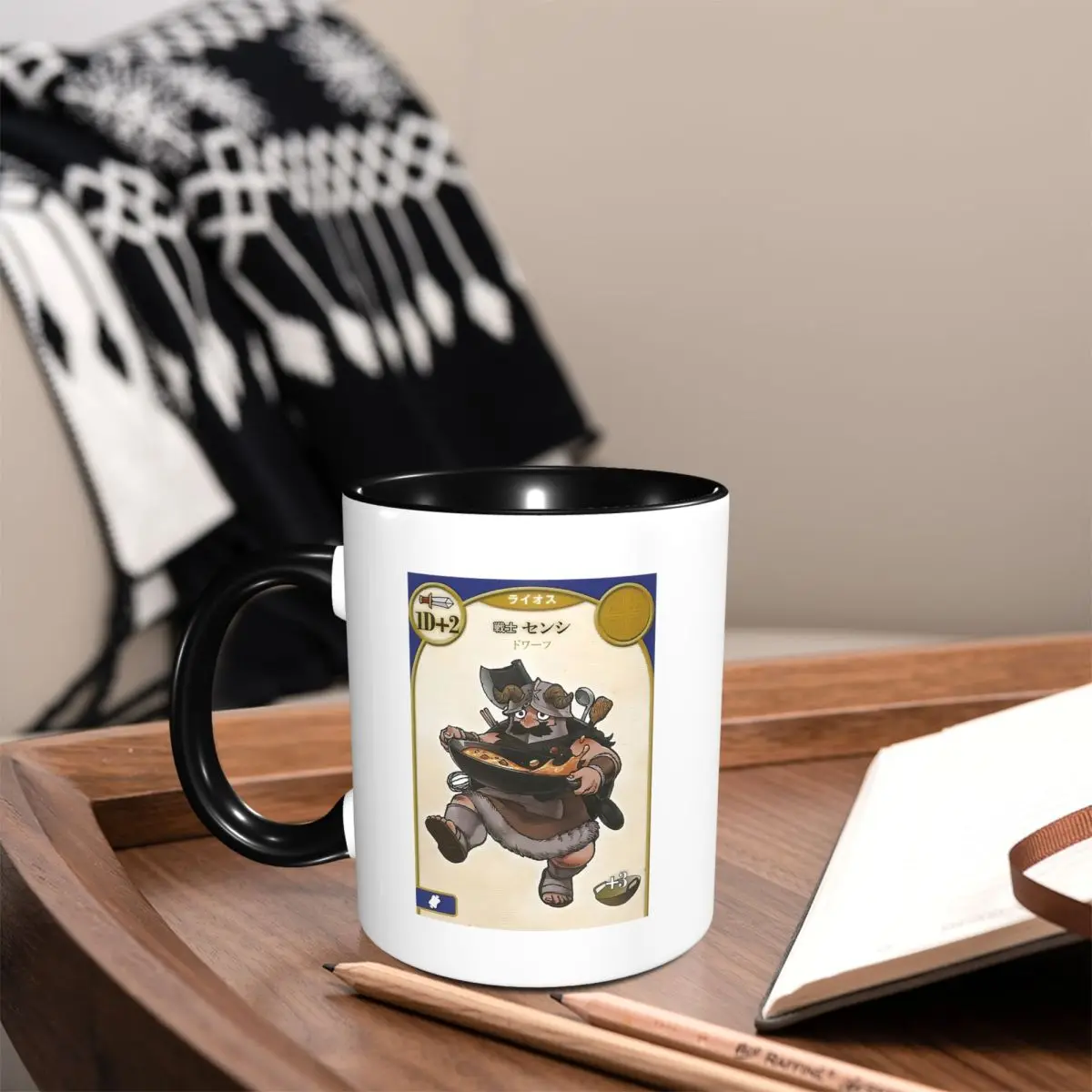 Dungeon Meshi Delicious In Dungeon - Chilchuck Senshi Mug Ceramic Coffee Cups Tea Mugs Milk Cup Drinkware Gifts for Woman Man
