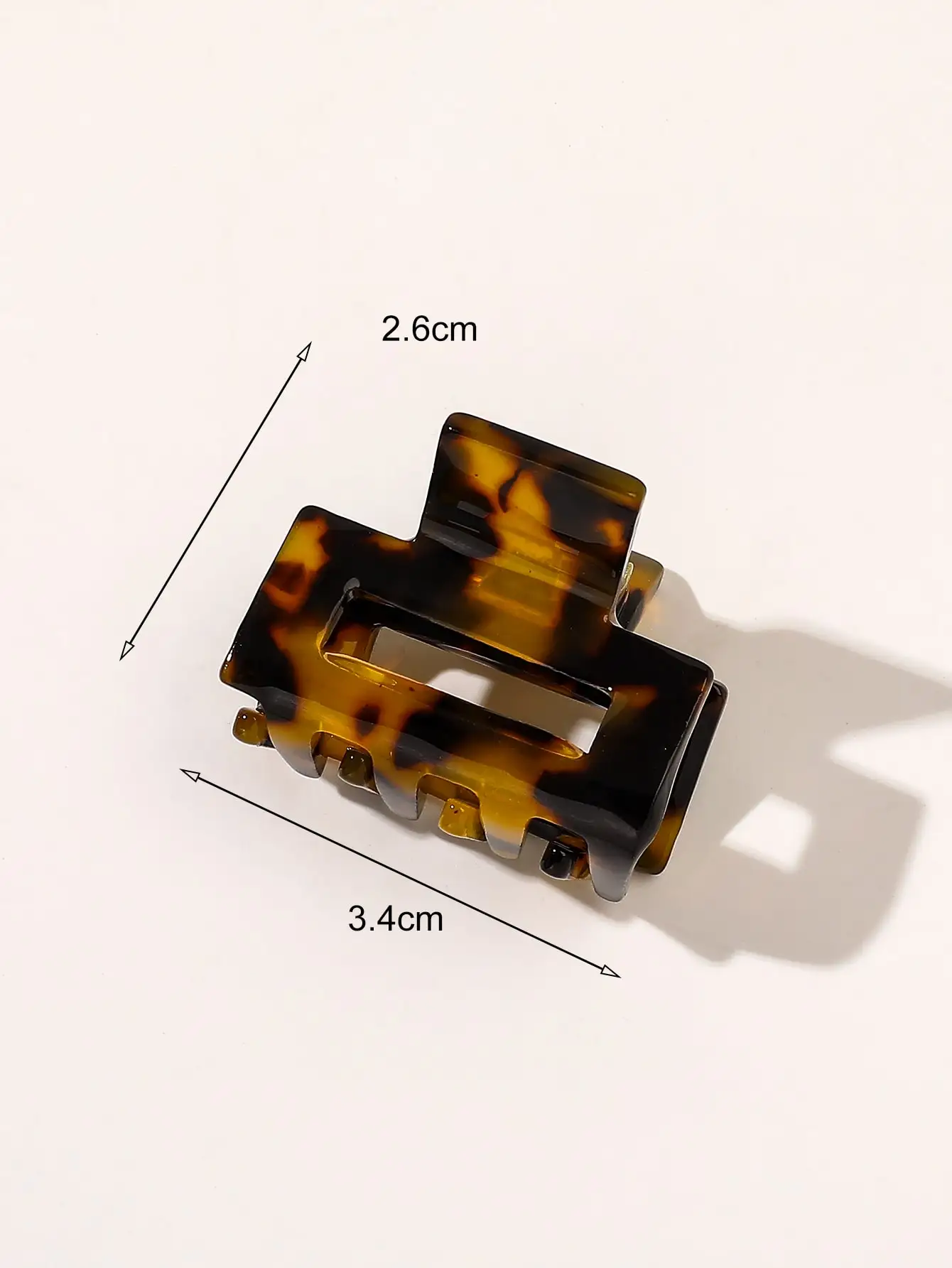 3 Stück Acetat Schildpatt Toned Leopard Haarspangen Mini Haarnadeln für Frauen Pony Haarklammern Clips Mode Haarschmuck – Detail 9