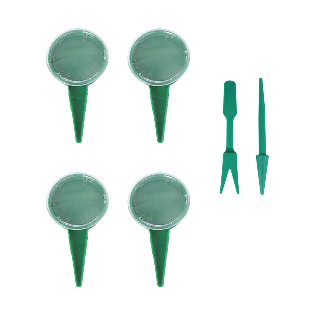 

1 set Garden Seeder Tool Set Dibber Widger Plastic Seedlings Transplanter Succulent Digging Weeding Soil Loosening Aerating