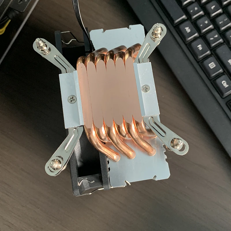 CPUエアクーラー 6ヒートパイプ PCプロセッサー ARGBファン Intel LGA 1150 1151 1156 1366 1200 1700 2011 AM5 AM4対応 冷却ファン