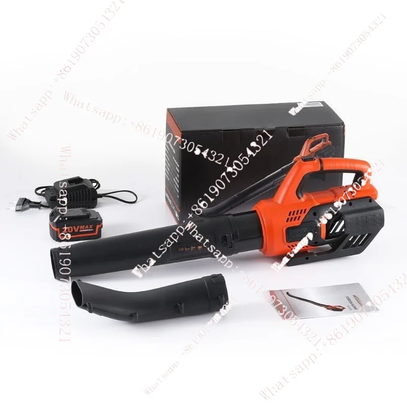 

New lithium battery blowing off leaves machine dust charging storm machine high power snow blower