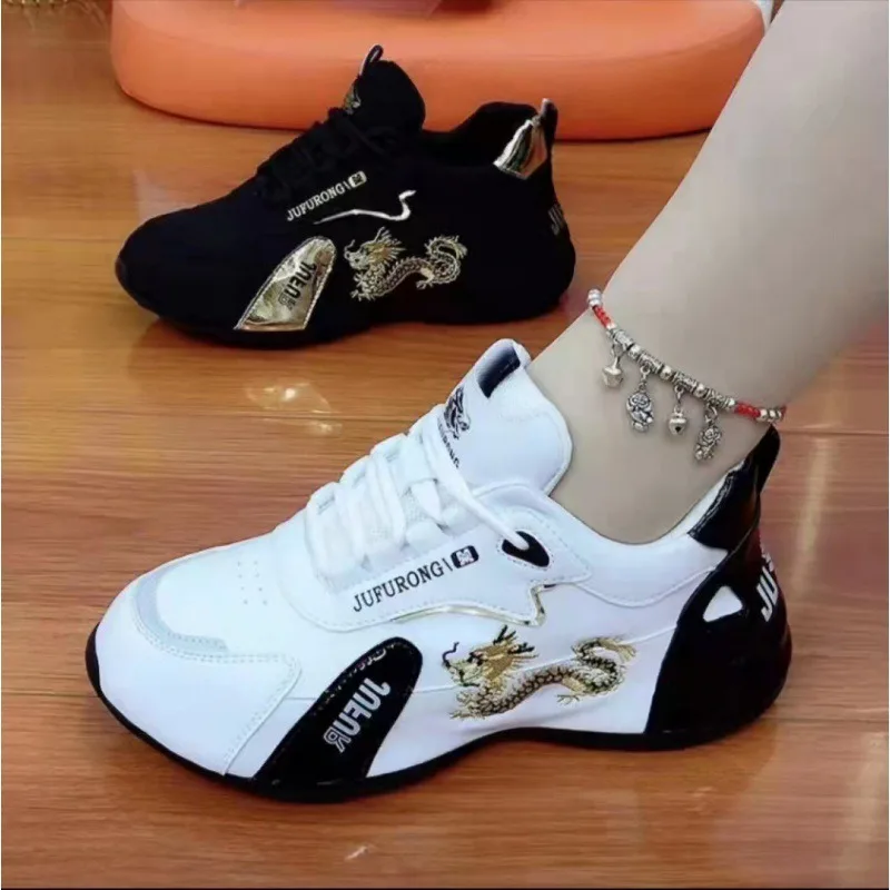 Luxury Women\'s Sneakers Unisex Casual Shoes for Men Pu Leather Outdoor Sneakers Designer Pattern Running Shoes Platform Shoes