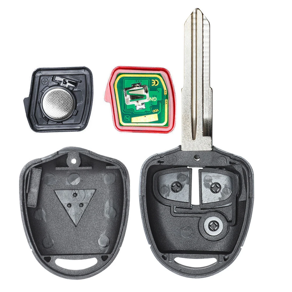 315MHz/433MHz Smart Remote Key Fob 3 pulsanti per Mitsubishi Outlander Lancer 2008 2009 2010 2011 2012 2013 ID46 Chip MIT11 Blade