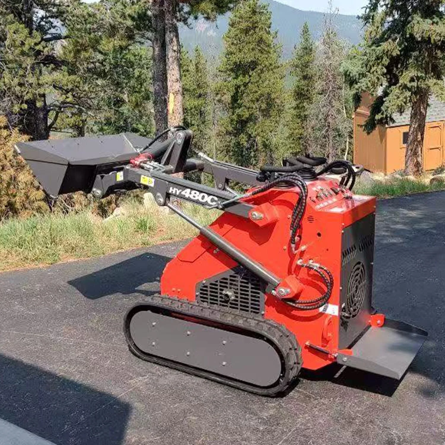 Featured Product—Mini Tracked Skid-Steer Loader: Innovative Technology Rugged Durability and Trouble-Free Operation Custom Made