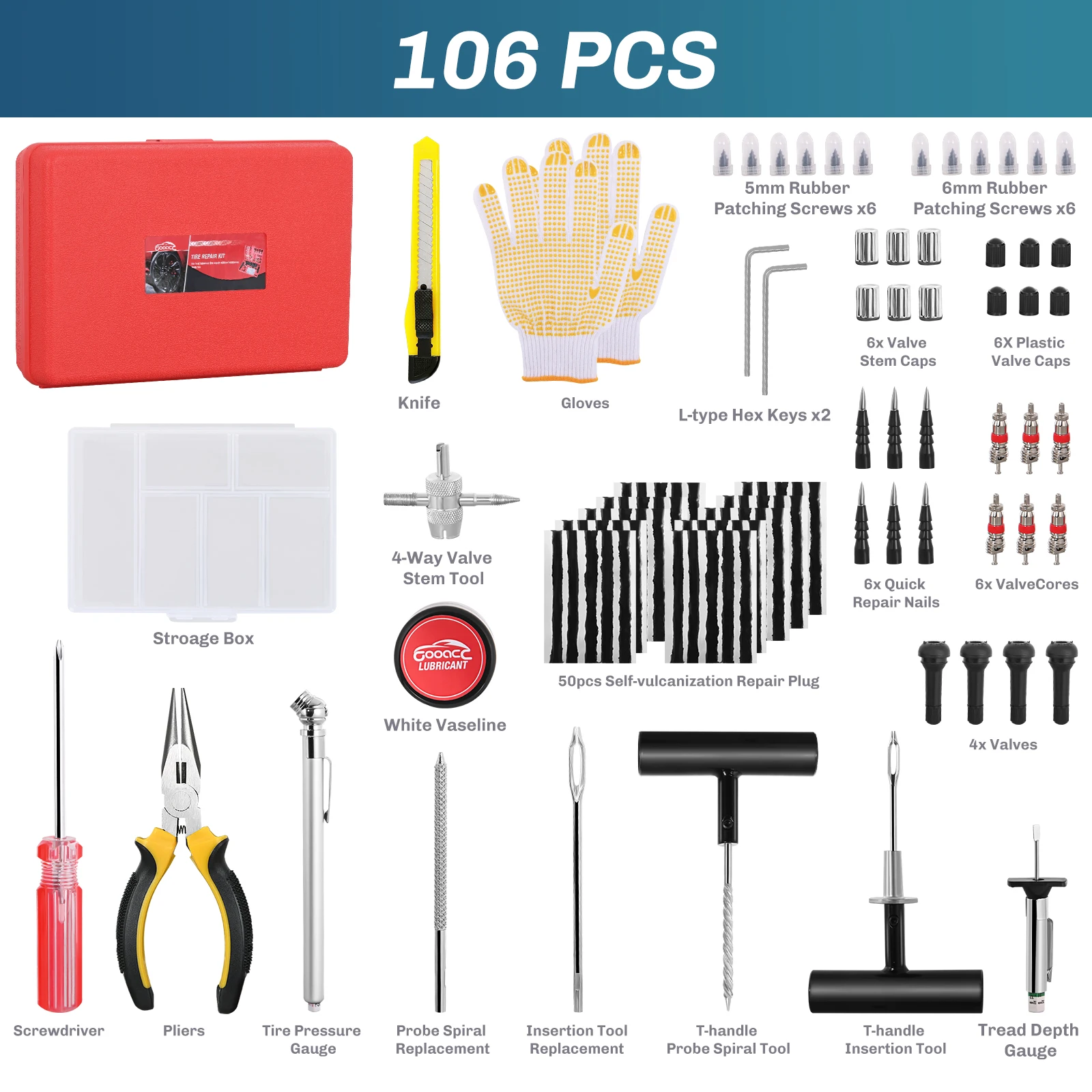 Kit de Reparo de Pneus - 36/10 - Heavy Equipment Repair avaliação e preço