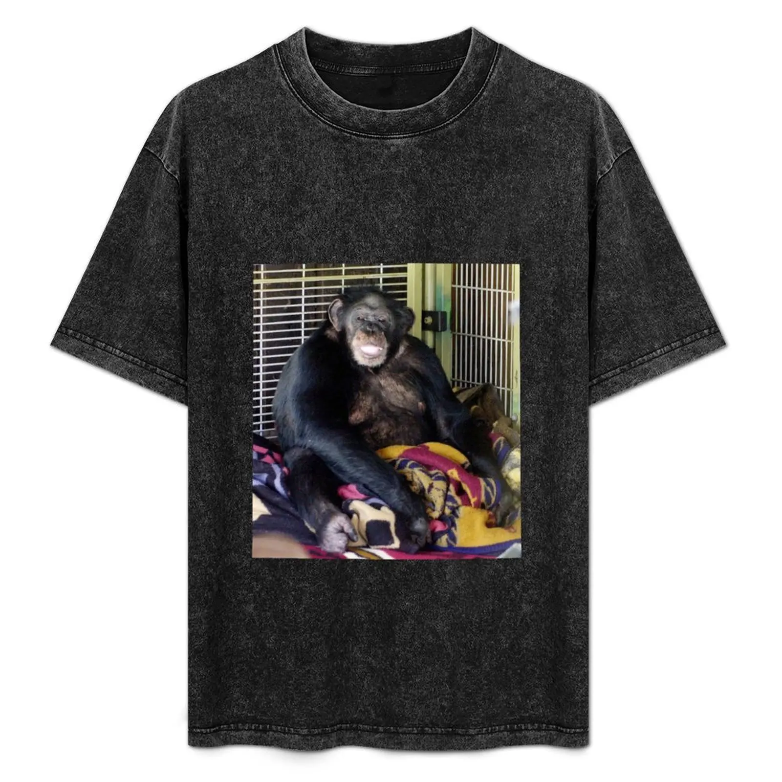 

Travis the Chimp T-Shirt Casual Fashion Print Tee Top