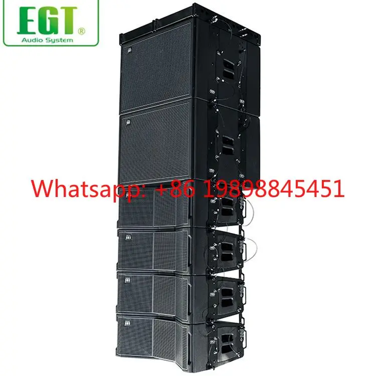 400W Passive Line Array Subwoofer, Maple Plywood Cabinet