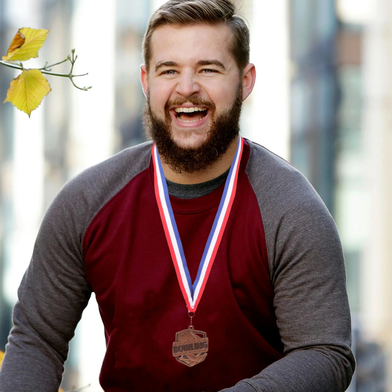 

Bowling Medal Round Zinc Alloy Award For Competition Sports Event Reward Contest Recognition Decorative Medals