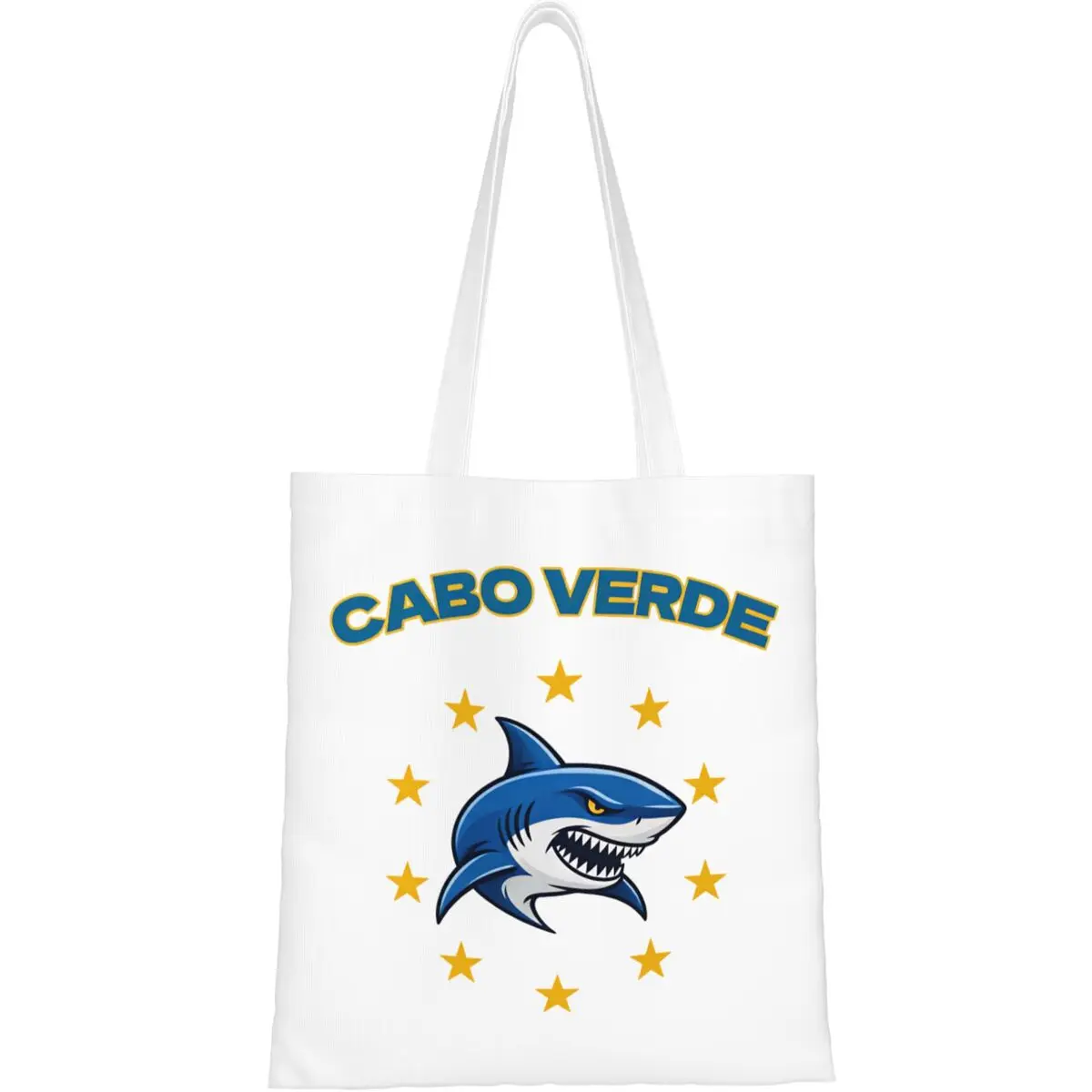 Cabo Verde Vozinha Shopper Bag Modern Handbags Cloth Beach Tote Bag Lady Print Shoulder Bag