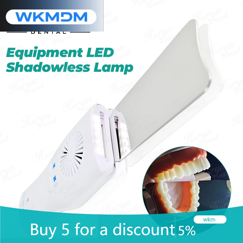 

Дзеркало ден таль со светодиодной подсветкой, противотуманные полости, ортодонтические отражатели, без тумана, внутриротовая фотография, нержавеющая сталь, с 4 зеркалами