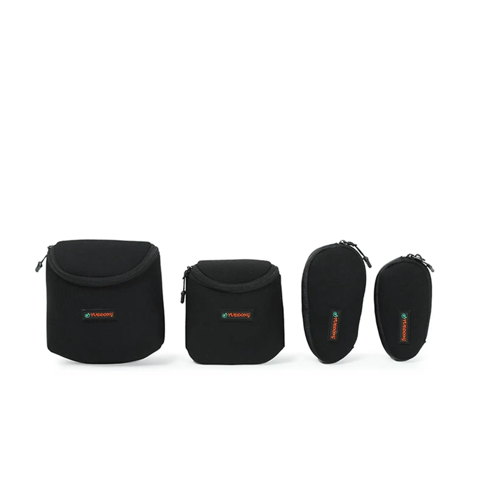 ポータブルトロンボーンマウスピース衝撃吸収ポケット楽器アクセサリーナイロン3ピース収納バッグ（アルトサックスマウスピース用）