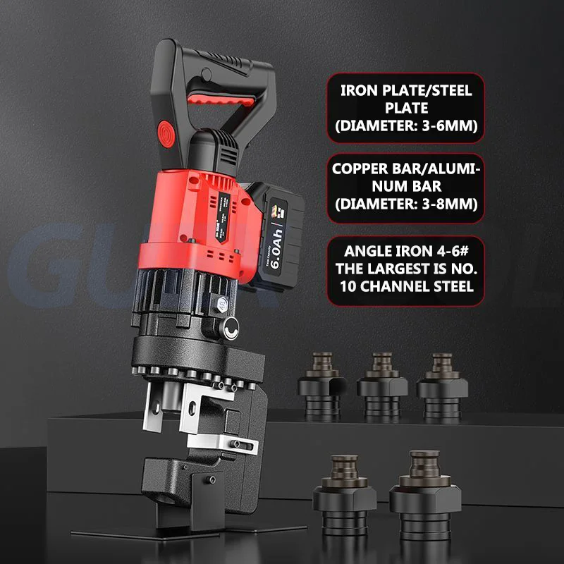 

Channel Steel Punching Machine Electric Hydraulic Hole Puncher For Punching Steel,Angle Steel,Iron,Aluminum Plate