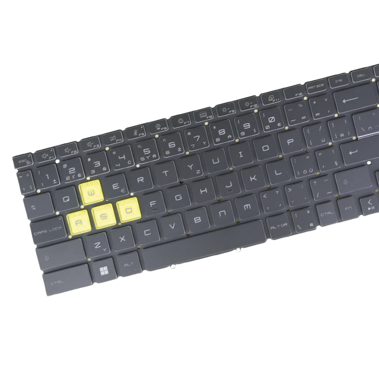 Czech Slovak RGB Backlit Keyboard For MSI Crosshair 15 B12U / C12V /  R6E B12U / B12UGS / B12UGZ / B12UEZ / B12UEZO / B12UGSZOZ
