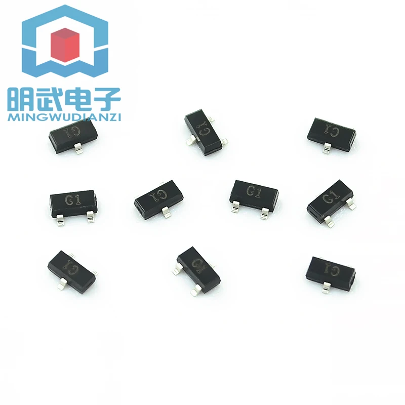 Transistor CMS MMBT5551LT1G imprimant G1 2N5551 SMD NPN 50