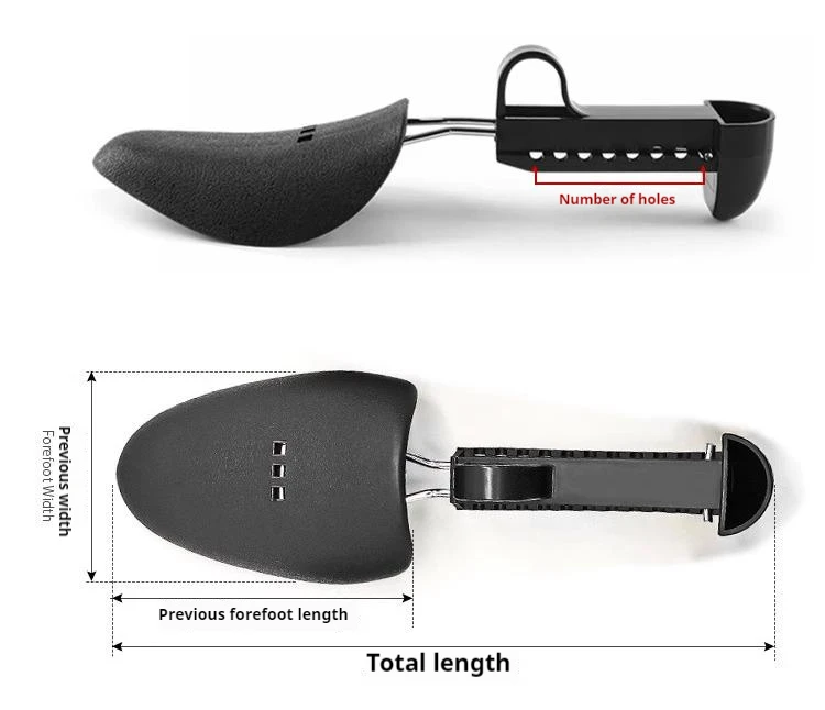 Unisex-Shaping-Anti-Falten-Schuh hält skalierbare Schuhspanner für Anti-Verformungs-Innenstützschuhe, Bahre, 1 Paar/2 Paar – Detail 2
