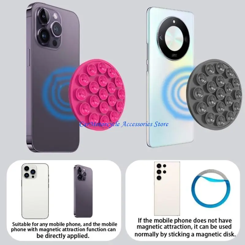 

P04D Multfunction Phone Suction Cup Mount Phone Adsorption Support Holder
