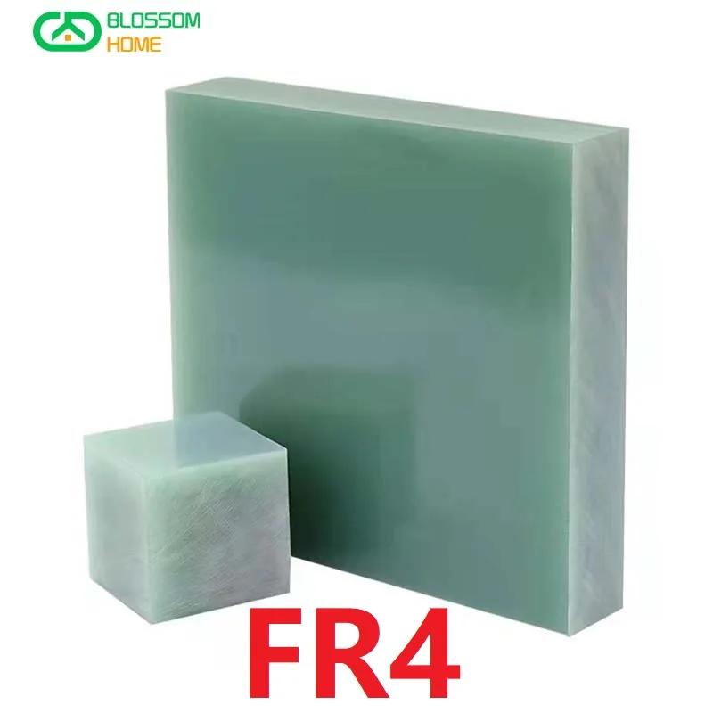 235x235mm FR4 Light-green Glass Fiber Board G10 Black Epoxy Resin Board 3240 Yellow Insulating Board Processing Custom Engraving