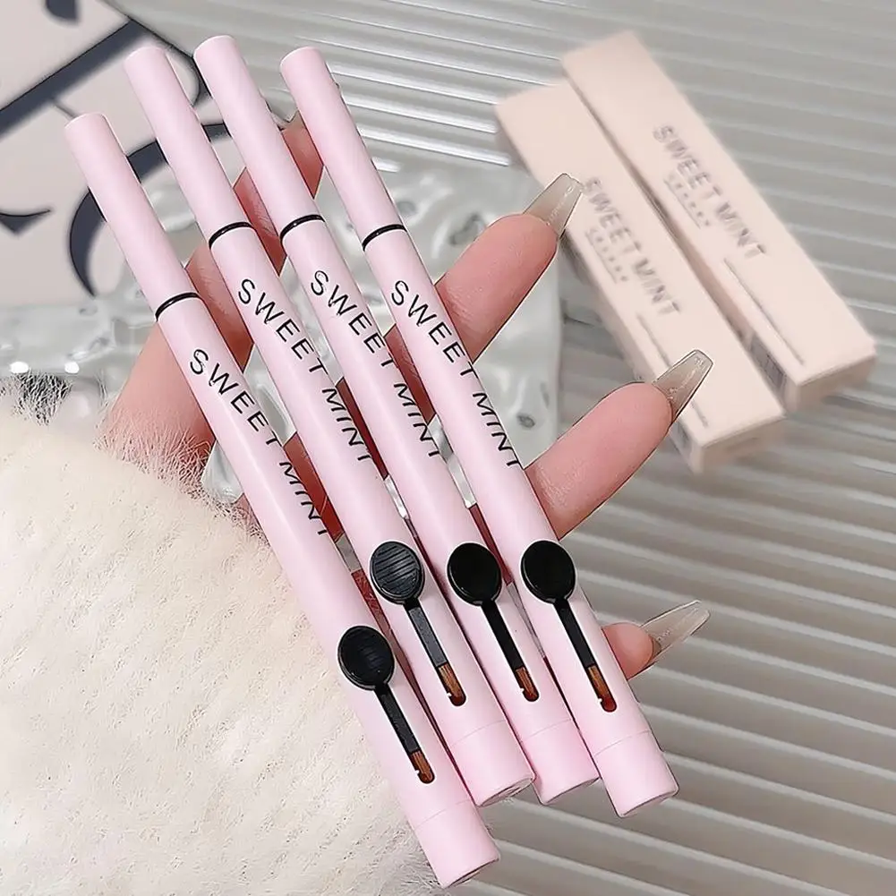 With Brush Matte Concealer Tip Pen High Coverage Nude Moisturizing Oil Control NonSmudge Concealer Base Cream Cover Dark Circles