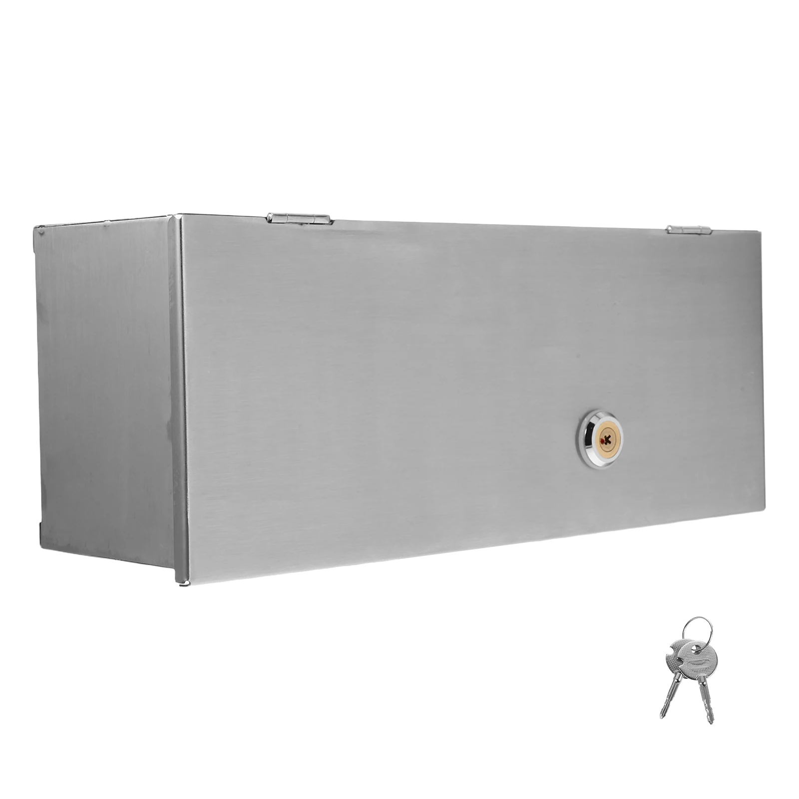 

Stainless Steel Anti-theft Socket Protection Box for 86 Type Wall Switches Electric Outlet Covers Durable Reliable Design Home