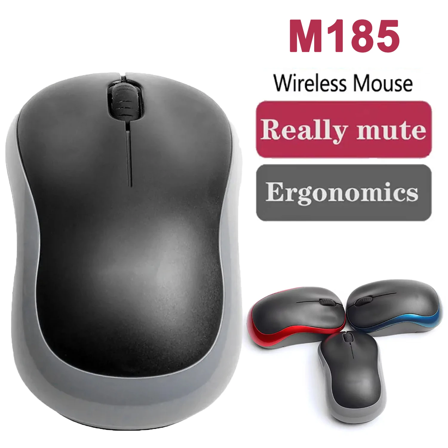 1PCS M185 2.4G Usb … - image