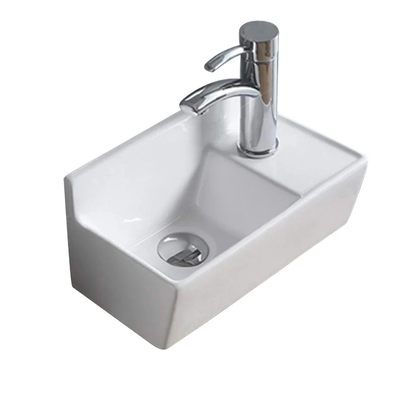 Mini Wash Basin Wall-Mounted Washbasin Small Apartment Balcony Pool Small Wall Hanging Wash Basin Narrow Small Width 20cm