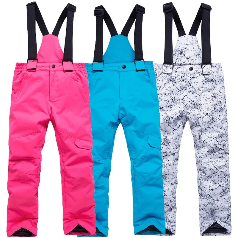 

model for boys and girls outdoor sports warm ski pants snow pants pantalon de nieve snowboard pants children pantalones de nieve