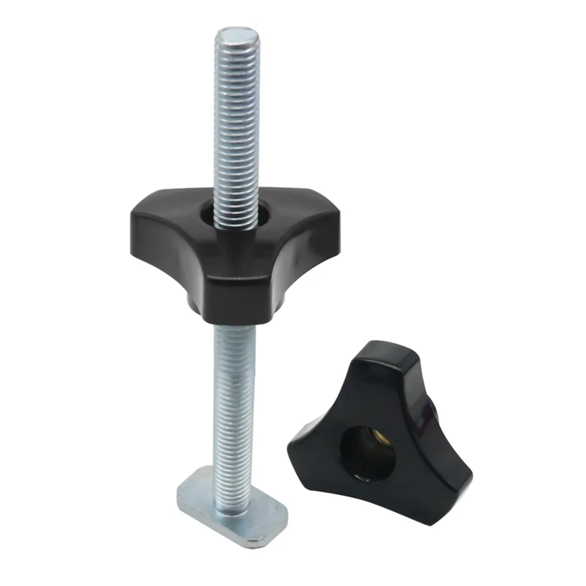 T Track Bolts Knob Kit Miter Track Sliding Nut T-Slider T Slot T Bolt for Woodworking Jigs Fixtures Tools Kit