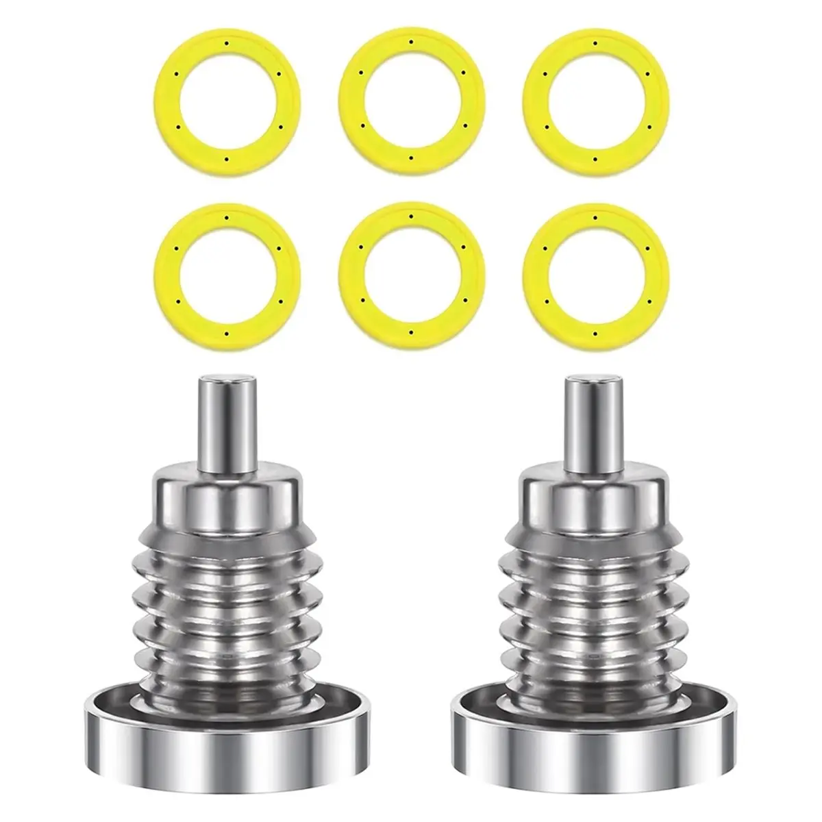 2026 New 8M0058389 Boat Lower Unit Drain Screws with Seals for Outboard and for Stern Drive Replace