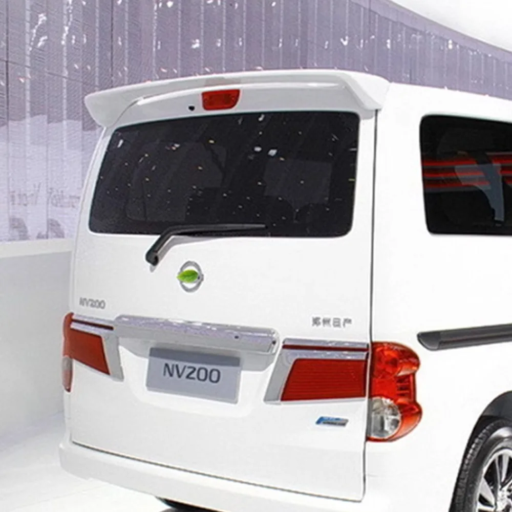 

Черное крыло спойлера ДЛЯ Nissan NV200 2009-2018, комплект спойлера, верхние крылья, черные губы, разделитель кузова, отделка багажника, автомобильные аксессуары