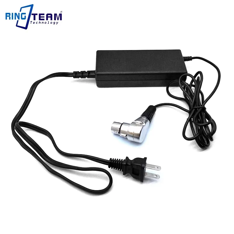 12V Power AC Adapter 4 PINS XLR Connector for Cameras Camcorders Monitors Laptops Notebooks CCTV ...