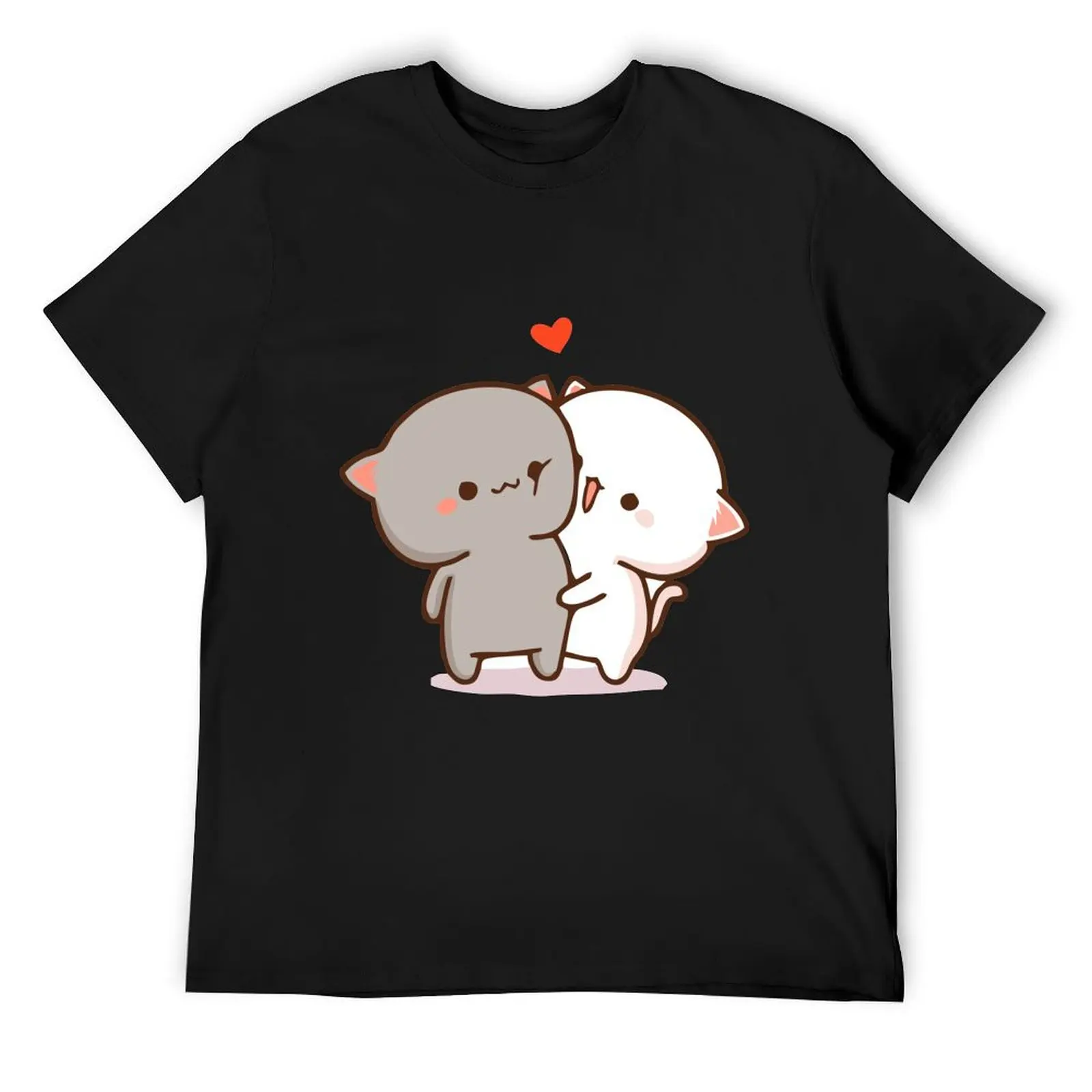 

Peach and Goma in Love Couple Mochi Mochi Cat T-Shirt Louboutins affliction shirts clothes anime t shirts funny t shirts men