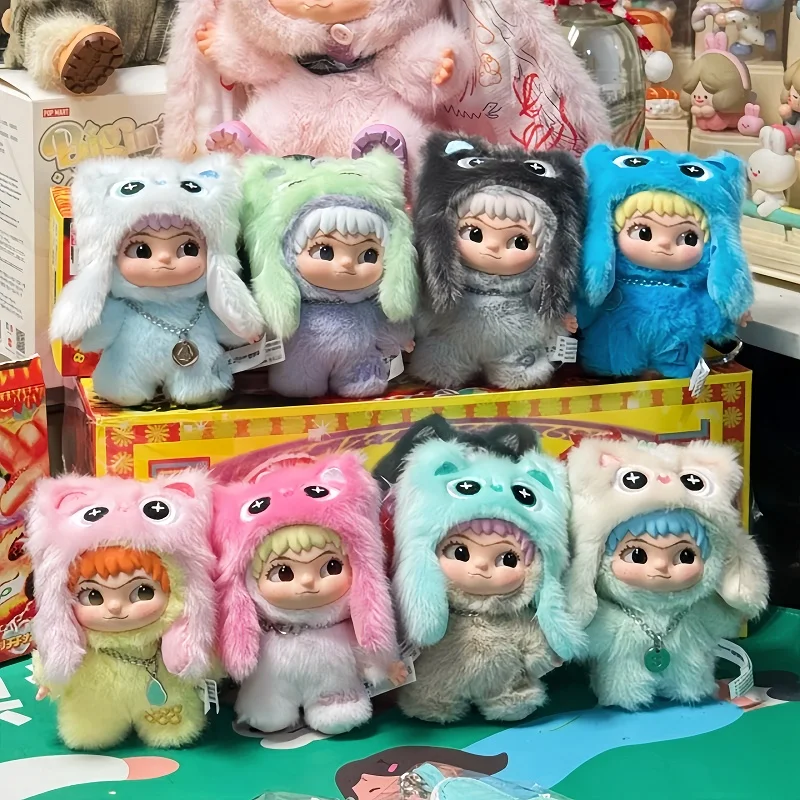 

New Original Here Anime Blind Box Toy Wakuku Instant Fashion Bar Series Cute Model Bag Hanging Toy Girl Christmas Gift Toy