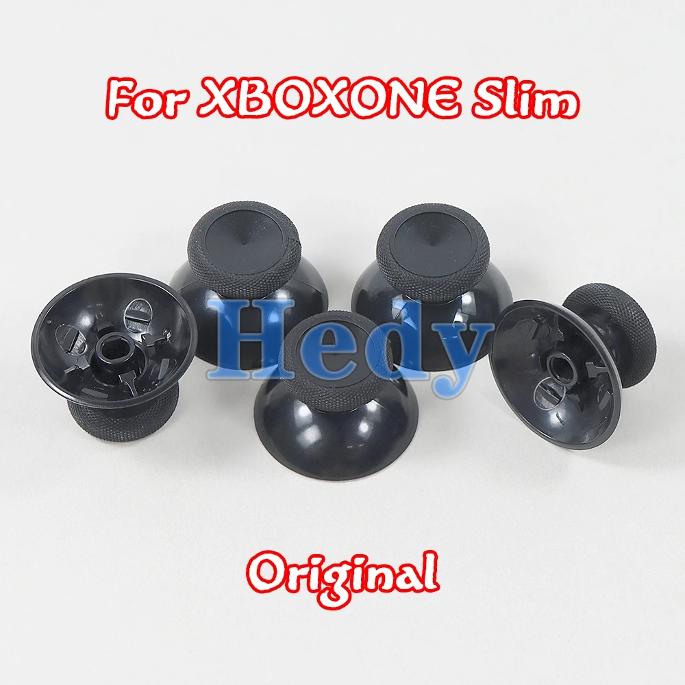 100 قطعة من البلاستيك الأصلي لـ XBOX ONE S عصا التحكم عصا التحكم الفطر قبعات القبضات ل XBOXONE سليم تحكم ثلاثية الأبعاد الروك كاب