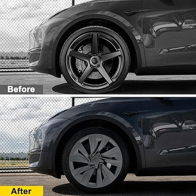 For 2025 2026 Tesla Model Y/3Juniper 18 19 20 Hubcap Hubcap