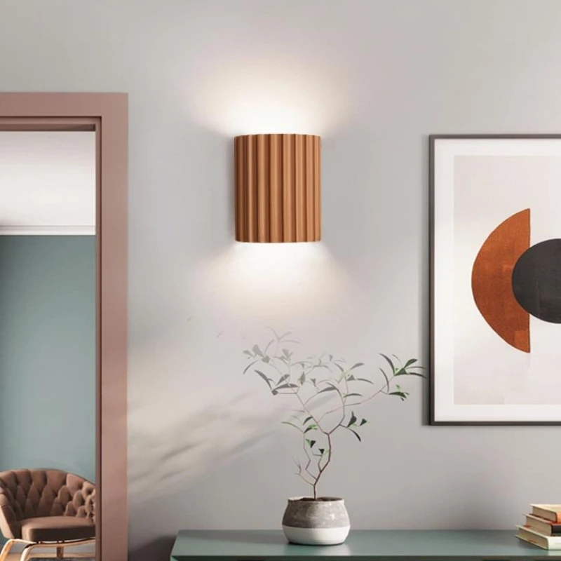 American Bedroom Bedside Wall Led Lights Simple Modern Kitchen Living Hotel Aisle Staircase Sconce Lamps for Room Home-appliance