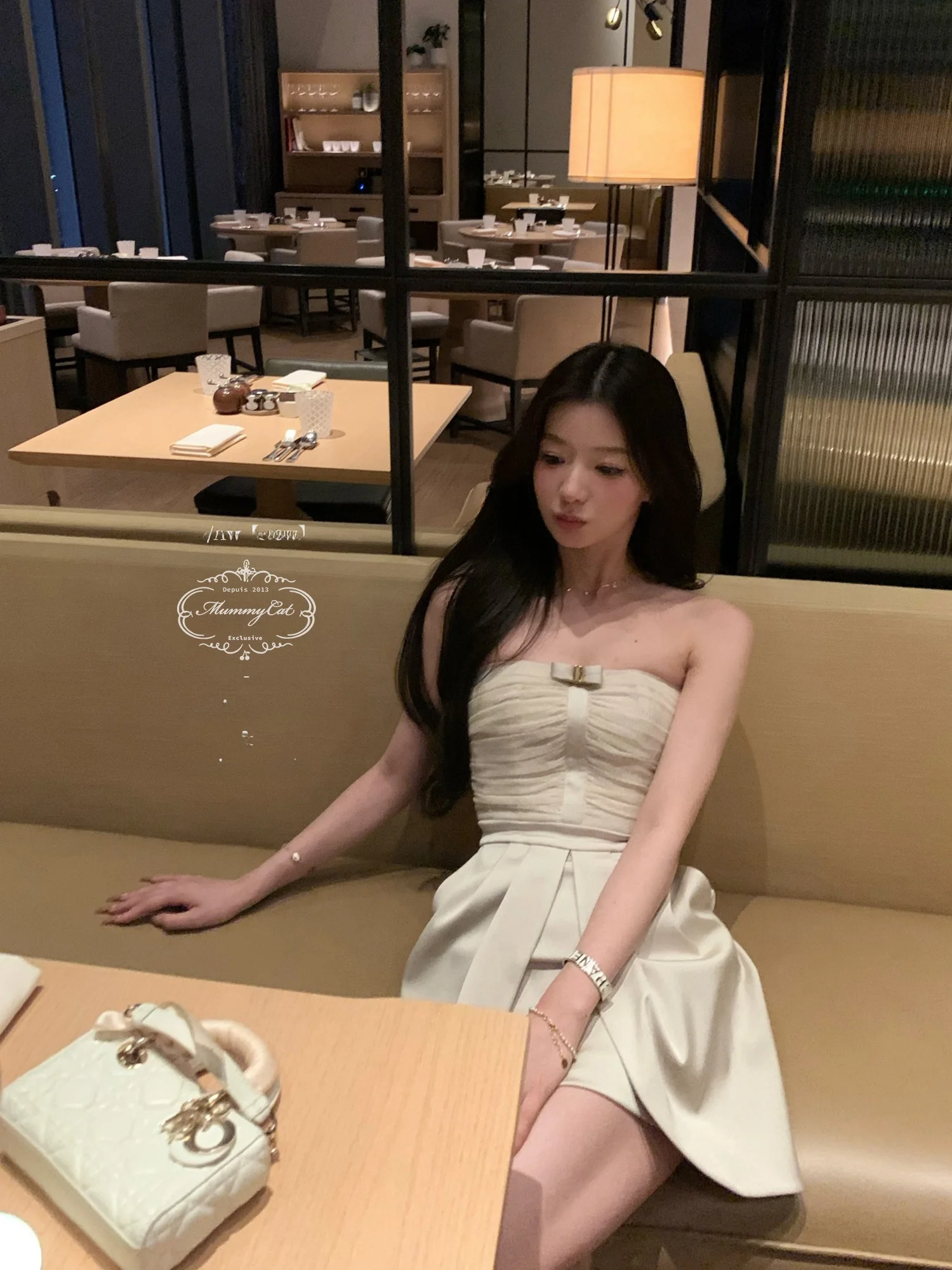 

Mummy Egg Lang New Fine Me Бюстье ort Dr Ele Полиэфирное волокно Дата Пар Банкет Подходит для женщин Dr