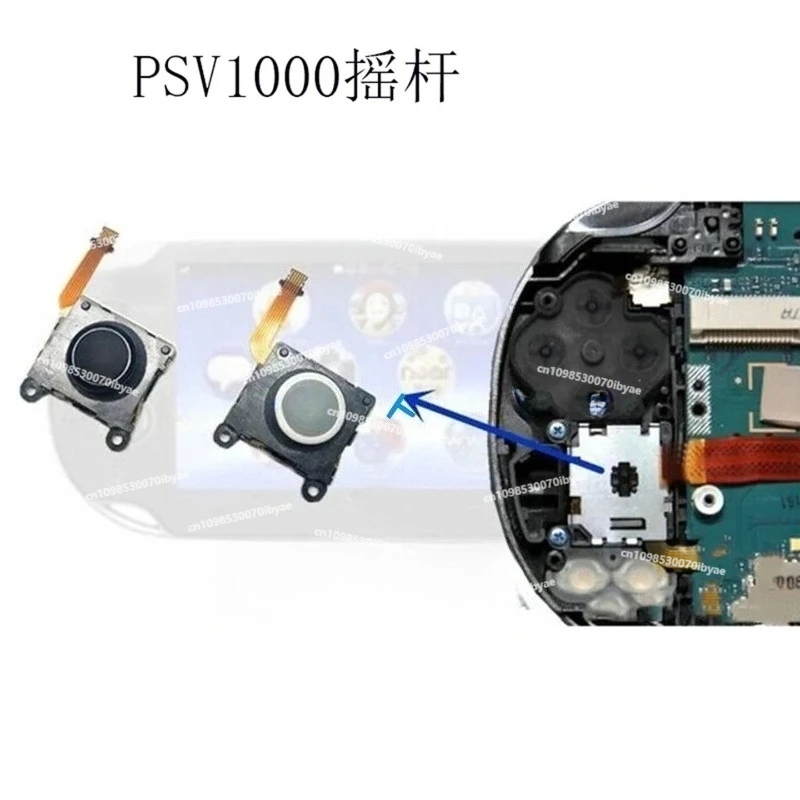Free Shipping, Suitable for PSV1000 Host Joystick, Original Accessories, Game Joystick PSVita1000 Joystick Left and Right 3D.