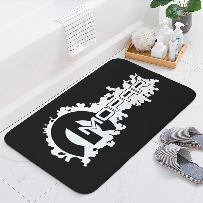 Bathroom Rug D-Mopars Hallway Kitchen Bedroom Foot Mat Custom Funny Doormat Entrance Door Anti Slip Living Room Floor Carpets